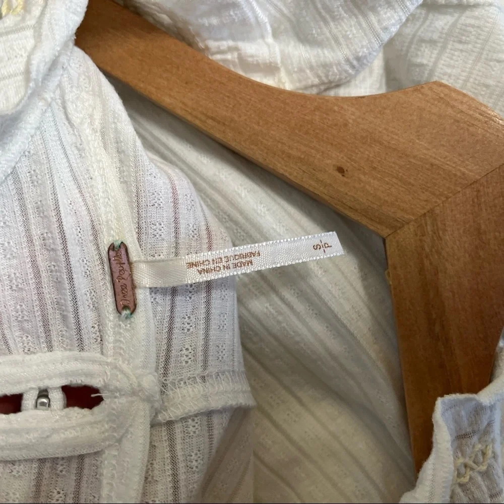 Free People Sweetie Tee Crop Top Size S